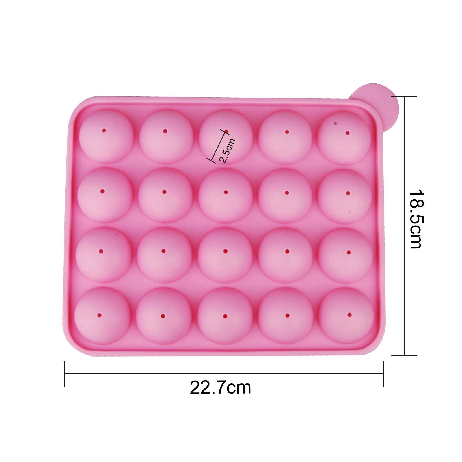 20 Cells Lollipops Silicone Forms For Cooking Round Chocolate Mold Baking Ice Ball Making Craft Cake Tool with 20pcs Sticks
20 Cells Lollipops Silicone Forms For Cooking Round Chocolate Mold Baking Ice Ball Making Craft Cake Tool with 20pcs Sticks