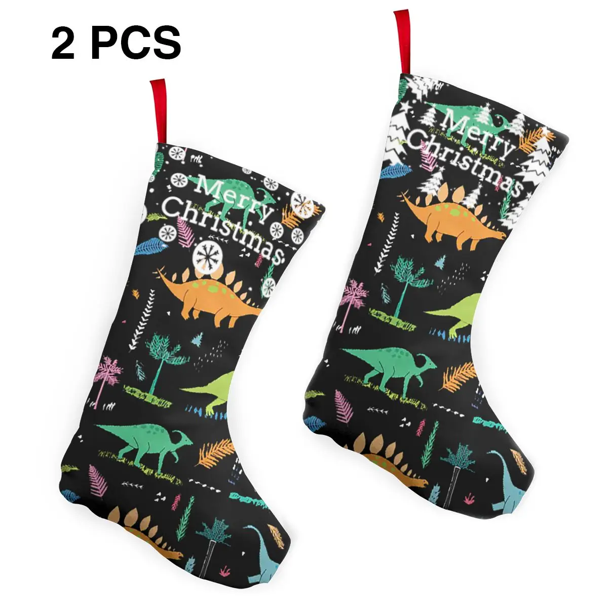 Funny Dinosaurs Palm Leaves Personalized Christmas Stockings Home Decorations Gifts for Family
Funny Dinosaurs Palm Leaves Personalized Christmas Stockings Home Decorations Gifts for Family