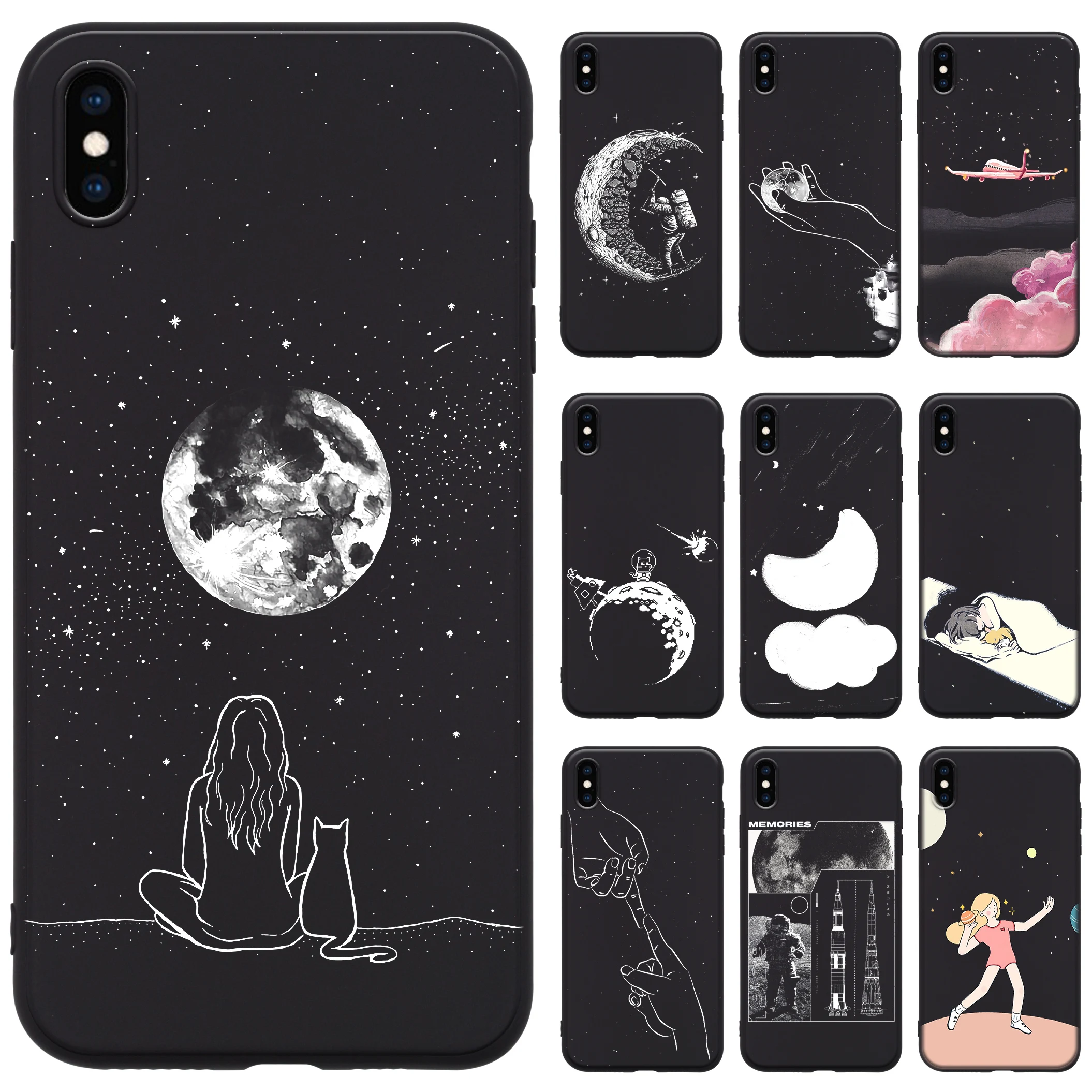 Phone Case For Xiaomi Mi Note 10 Pro Lite CC 9 9E 9T SE A3 8 Mi10/9/9T/9SE/8 Moon Girl Cat SpaceMan Univers Design TPU Cover
Phone Case For Xiaomi Mi Note 10 Pro Lite CC 9 9E 9T SE A3 8 Mi10/9/9T/9SE/8 Moon Girl Cat SpaceMan Univers Design TPU Cover