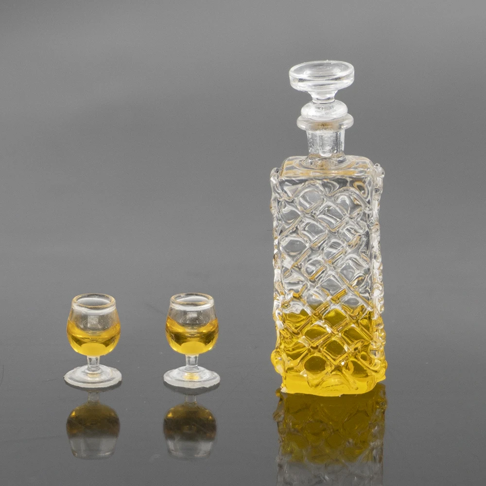 1/12 Dollhouse Miniature Accessories Mini Wine Bottle Goblet Set Simulation Model Toys for Doll House Decoration OB11
1/12 Dollhouse Miniature Accessories Mini Wine Bottle Goblet Set Simulation Model Toys for Doll House Decoration OB11