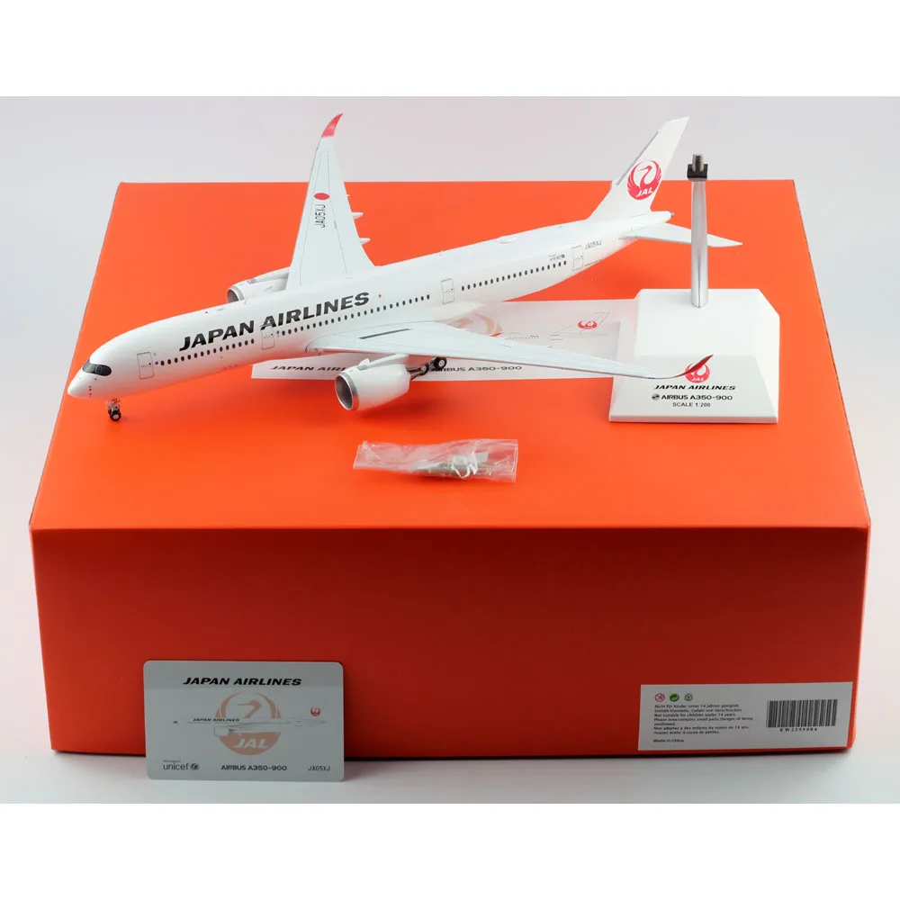 Коллекционный самолет из сплава 1:200 JC Крылья EW2359004, японские авиалинии, аэробус 350-900, модель самолета под давлением JA05XJ с подставкой
Коллекционный самолет из сплава 1:200 JC Крылья EW2359004, японские авиалинии, аэробус 350-900, модель самолета под давлением JA05XJ с подставкой