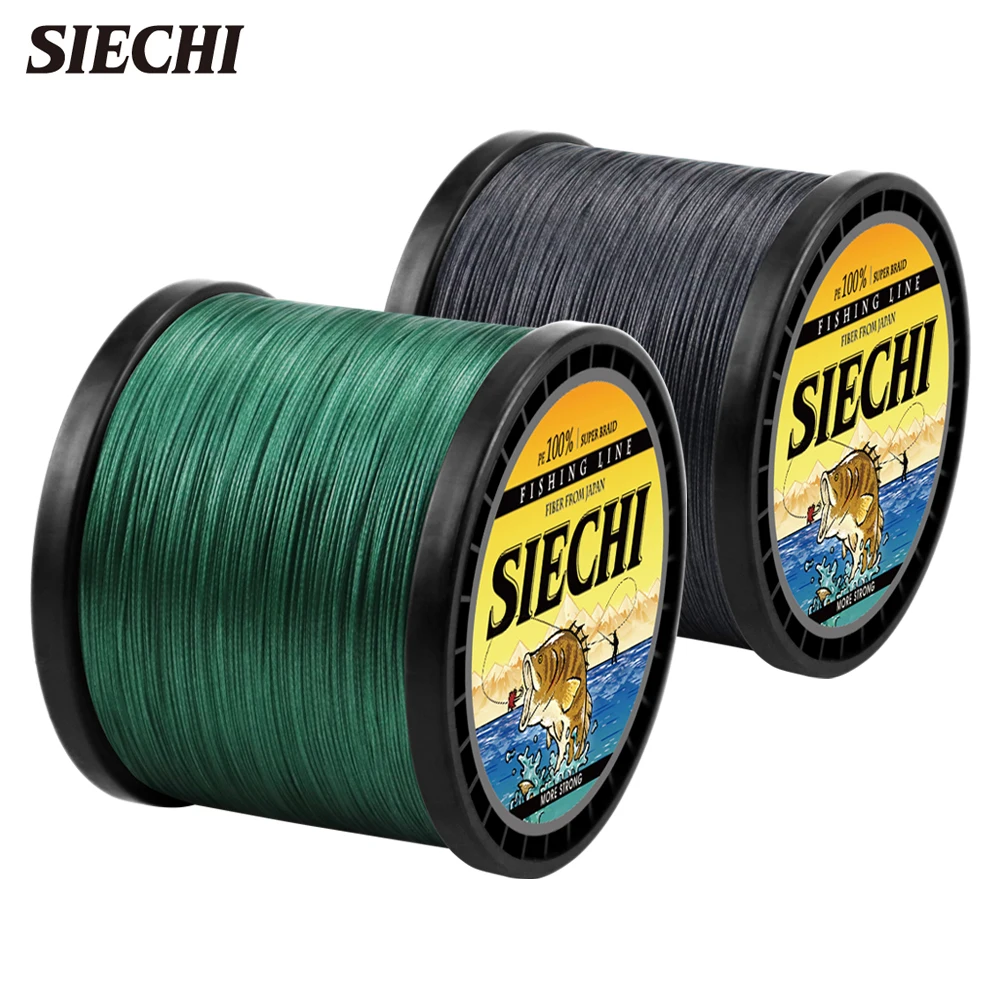 SIECHI 8 плетеная 100% PE рыболовная леска, гладкий спиннинг, многонитевая гладкая леска для приманки 20 30 40 50 60 72 88LB
SIECHI 8 плетеная 100% PE рыболовная леска, гладкий спиннинг, многонитевая гладкая леска для приманки 20 30 40 50 60 72 88LB