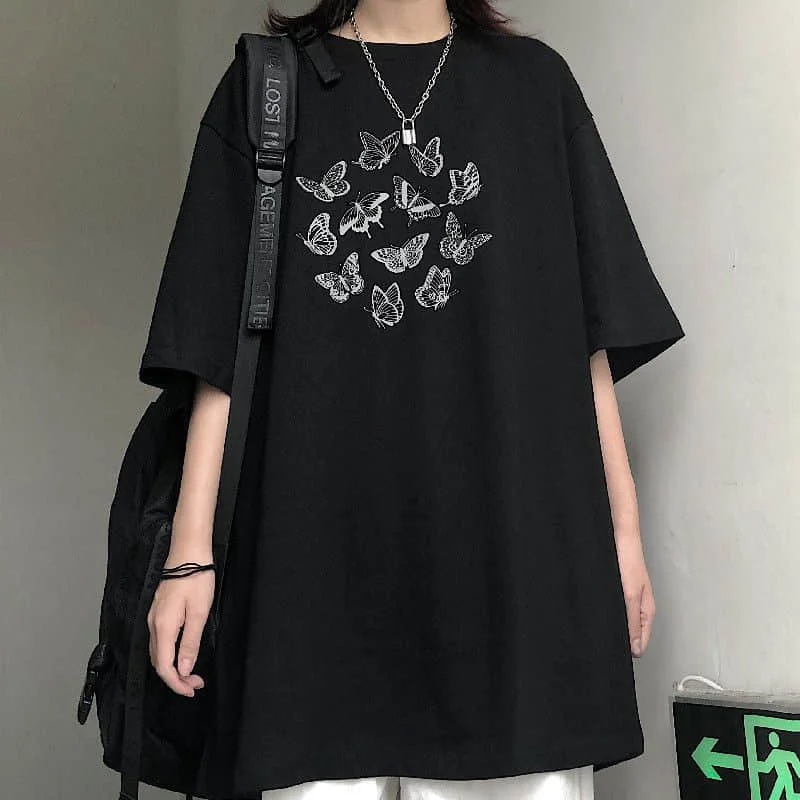 T-shirt Men And Women Summer Short-sleeved Loose Shirt Harajuku Bf Style Gothic Fashion Harajuku Graphic T Shirts Print
T-shirt Men And Women Summer Short-sleeved Loose Shirt Harajuku Bf Style Gothic Fashion Harajuku Graphic T Shirts Print
