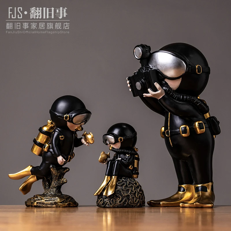 NORDIC CREATIVE BLACK RESIN DIVER FIGURINES CRAFT DECORATIVE ORNAMENTS HOME LIVING ROOM DESKTOP DECORATION ACCESSORIES GIFT DESK
NORDIC CREATIVE BLACK RESIN DIVER FIGURINES CRAFT DECORATIVE ORNAMENTS HOME LIVING ROOM DESKTOP DECORATION ACCESSORIES GIFT DESK