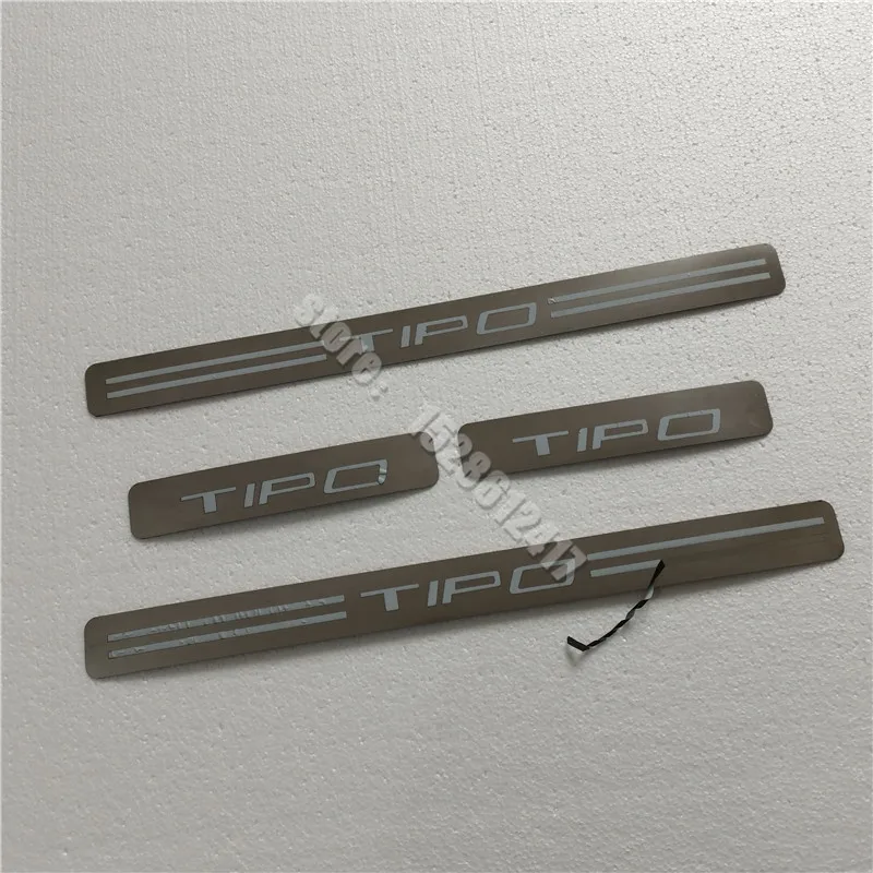Car Styling for 2015-2019 Fiat TIPO Car Ultra-thin Stainless Steel Door Sill Scuff Plate Guards Threshold Pedal Styling Trim
Car Styling for 2015-2019 Fiat TIPO Car Ultra-thin Stainless Steel Door Sill Scuff Plate Guards Threshold Pedal Styling Trim