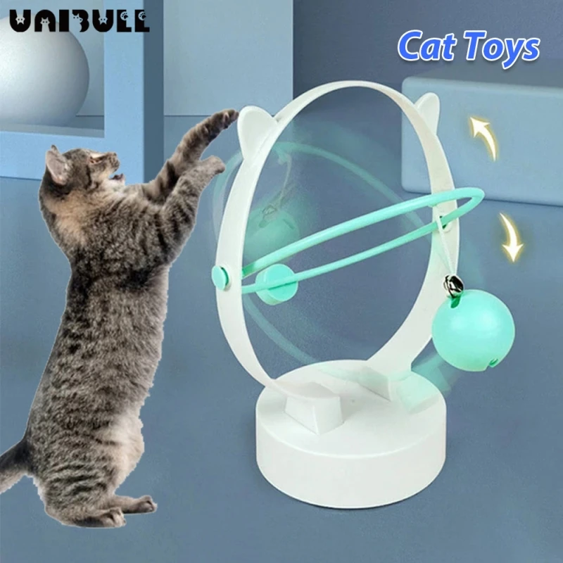 Cat Toy Automatic Electric Cat Teaser Cat Bite Feather Cat Balls Funny Tumblers Smart Swing Interactive Cat Training Toys Bite
Cat Toy Automatic Electric Cat Teaser Cat Bite Feather Cat Balls Funny Tumblers Smart Swing Interactive Cat Training Toys Bite
