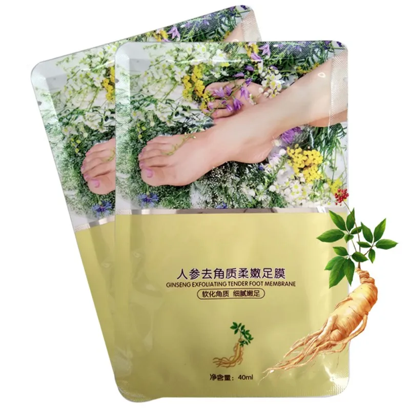 Skin Care Ginseng Extract Remove Foot Dead Skin Mask Foot Care Peeling Exfoliating Skin Socks Whitening Beauty Feet Care Cream
Skin Care Ginseng Extract Remove Foot Dead Skin Mask Foot Care Peeling Exfoliating Skin Socks Whitening Beauty Feet Care Cream