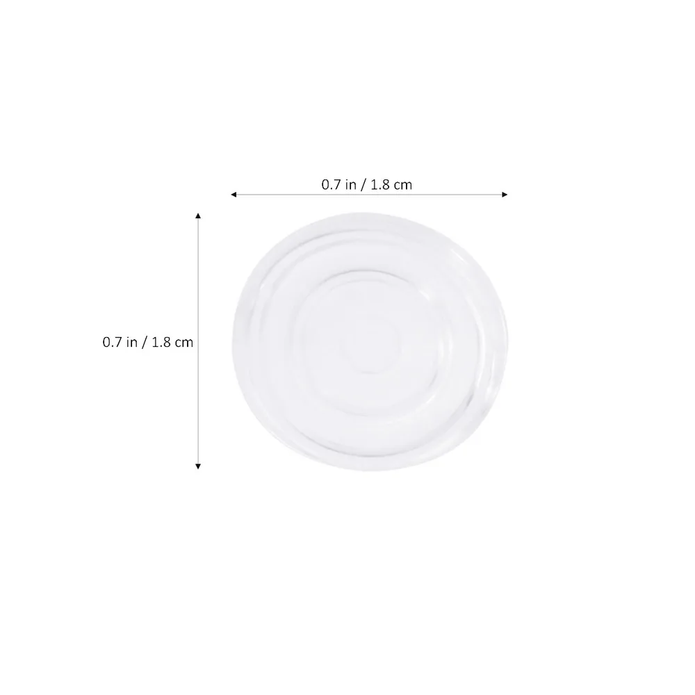 18 Pcs Furniture Bumpers Round Shape Glass Table Pads Transparent Rubber Mat Non-slip Grip Pads for Wall and Wooden
18 Pcs Furniture Bumpers Round Shape Glass Table Pads Transparent Rubber Mat Non-slip Grip Pads for Wall and Wooden