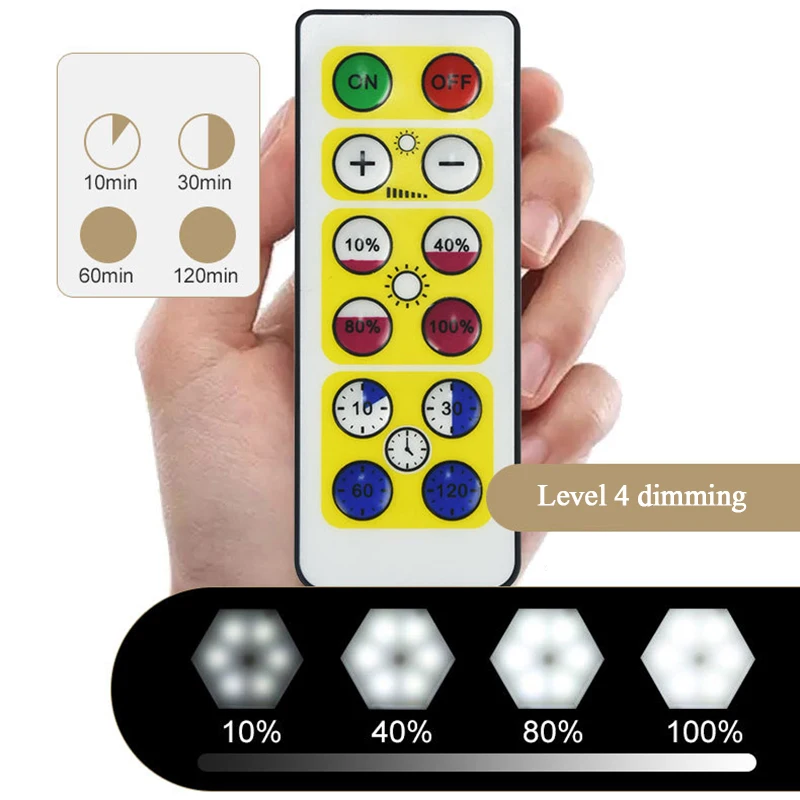 DIY Dimmable LED Under Cabinet Light Touch Led Puck Lights Battery Closets Night Lamp with Remote Control for Wardrobe Bathroom
DIY Dimmable LED Under Cabinet Light Touch Led Puck Lights Battery Closets Night Lamp with Remote Control for Wardrobe Bathroom