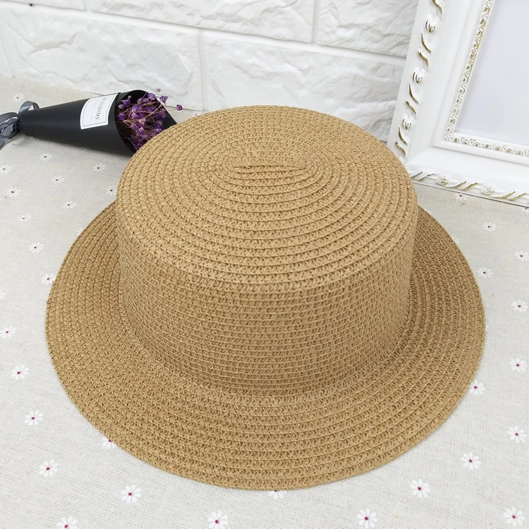 Straw Hat New Summer Women's Boater Beach Hat Wide Side Female Casual Panama Hat Lady Classic Flat Bowknot Straw Sun Hat
Straw Hat New Summer Women's Boater Beach Hat Wide Side Female Casual Panama Hat Lady Classic Flat Bowknot Straw Sun Hat