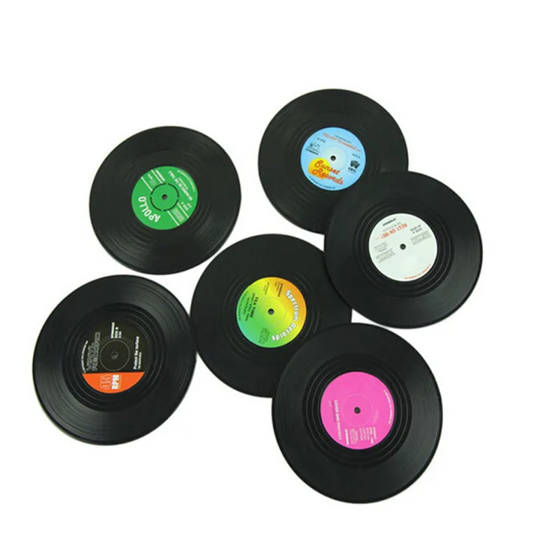 6Pcs/Set Retro CD-Design Antislip Silicone Drink Coaster Pad Cup Coffee Mat Placemat Protection Prevents Furniture Damage
6Pcs/Set Retro CD-Design Antislip Silicone Drink Coaster Pad Cup Coffee Mat Placemat Protection Prevents Furniture Damage