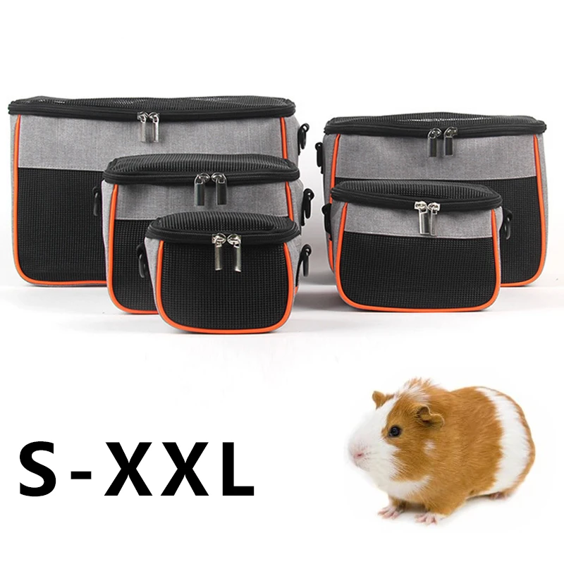 Portable Small Pet Travel Bag Hamster Carrier Breathable Visible Mesh Shoulder Strap Outdoor Hedgehog Squirrel Bag
Portable Small Pet Travel Bag Hamster Carrier Breathable Visible Mesh Shoulder Strap Outdoor Hedgehog Squirrel Bag