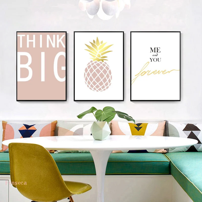 Nordic Home Decorative Canvas Painting Cartoon Dog Pink Pineapple Poster Me & You Romantic Quotes Print Wall Art Pictures
Nordic Home Decorative Canvas Painting Cartoon Dog Pink Pineapple Poster Me & You Romantic Quotes Print Wall Art Pictures