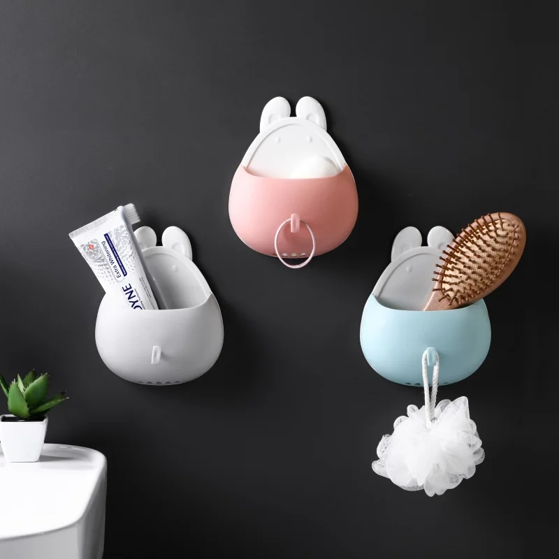 Wall Mounted Bathroom Organizer Toothbrush Holder Toothpaste Rack Washing Table Drainage Rack Debris Box Makeup Brush Container
Wall Mounted Bathroom Organizer Toothbrush Holder Toothpaste Rack Washing Table Drainage Rack Debris Box Makeup Brush Container