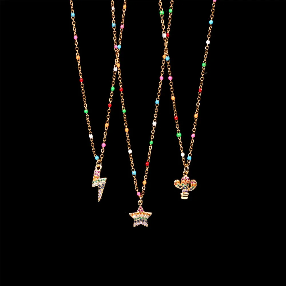 geometric punk small cactus Necklace Women men Vintage star stainless steel pendent necklaces Jewelry Gift Christmas wholesale
geometric punk small cactus Necklace Women men Vintage star stainless steel pendent necklaces Jewelry Gift Christmas wholesale