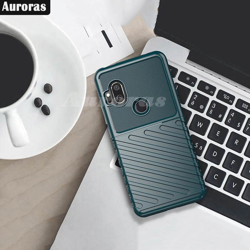 Чехол Auroras для Motorola One Hyper мягкий силиконовый резиновый
