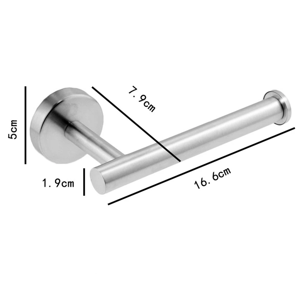 1Pcs Stainless Steel Silver Bathroom Hardware Set Towel Rack Toilet Paper Holder Towel Bar Hook Bathroom Accessories
1Pcs Stainless Steel Silver Bathroom Hardware Set Towel Rack Toilet Paper Holder Towel Bar Hook Bathroom Accessories