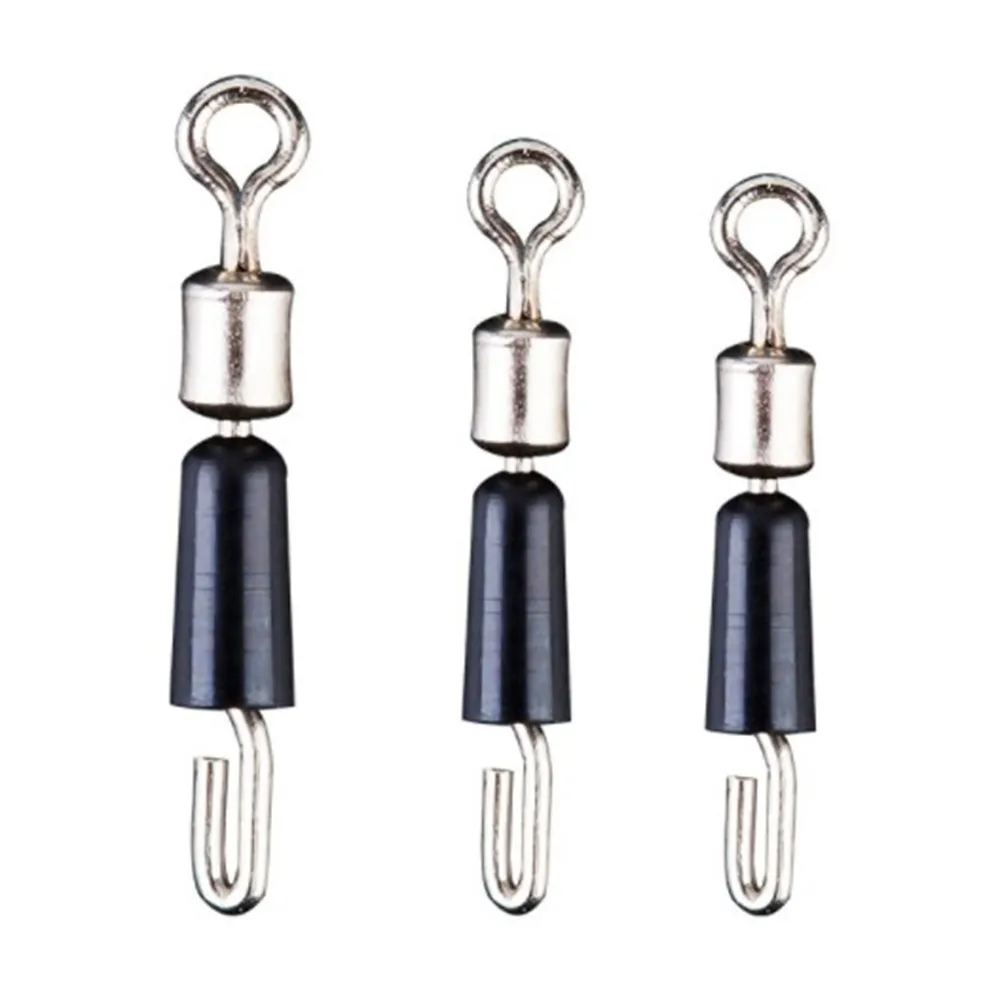 20pcs Bearing Swivel Fishing Hook Fast Connector Solid Rings Rolling Fishing Line Quick Link Pesca Iscas Tackle Tools Accessory
20pcs Bearing Swivel Fishing Hook Fast Connector Solid Rings Rolling Fishing Line Quick Link Pesca Iscas Tackle Tools Accessory