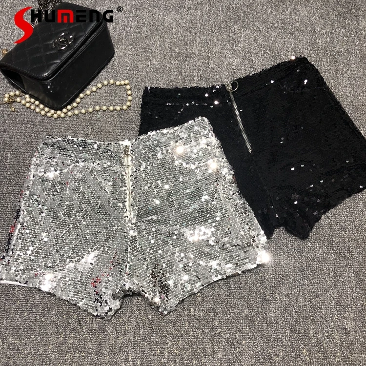 2022 Spring New Chic Slim Fit Silver Sequin Zipper Woman Shorts Casual High Waist Shiny Sequins Short Bootie Shorts Dropshipping
2022 Spring New Chic Slim Fit Silver Sequin Zipper Woman Shorts Casual High Waist Shiny Sequins Short Bootie Shorts Dropshipping