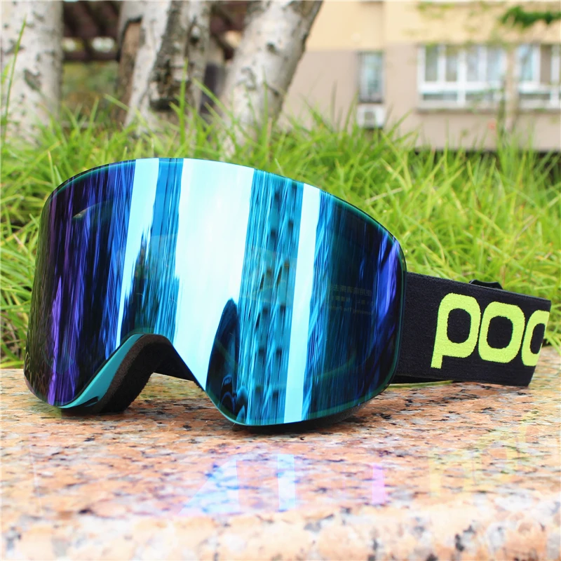 POC Ski Goggles with Magnetic Double Layer Lens Magnet Skiing Anti-fog UV400 Snowboard Goggles Men Women Ski Glasses Eyewear
POC Ski Goggles with Magnetic Double Layer Lens Magnet Skiing Anti-fog UV400 Snowboard Goggles Men Women Ski Glasses Eyewear