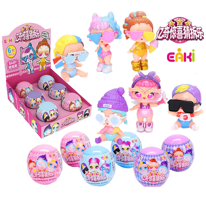 Mini Ball Surprise Cute Dolls Blind Boxes Surprising Eggs Doll Accessories Mysterious Box Christmas Gift Toys For Girl Children
Mini Ball Surprise Cute Dolls Blind Boxes Surprising Eggs Doll Accessories Mysterious Box Christmas Gift Toys For Girl Children