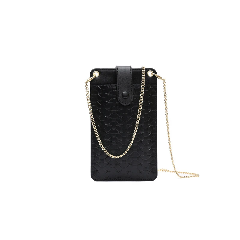 1 PCS Simple mobile phone bag ladies PU chain messenger bag buckle mini shoulder bag fashion change holiday gift
1 PCS Simple mobile phone bag ladies PU chain messenger bag buckle mini shoulder bag fashion change holiday gift