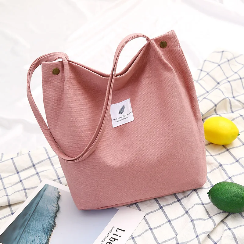 Ladies Canvas Shopping Bag Fashion All-match Multifunctional Shoulder Bags Girls Simple School Messenger Bolsa Mochila Mujer
Ladies Canvas Shopping Bag Fashion All-match Multifunctional Shoulder Bags Girls Simple School Messenger Bolsa Mochila Mujer