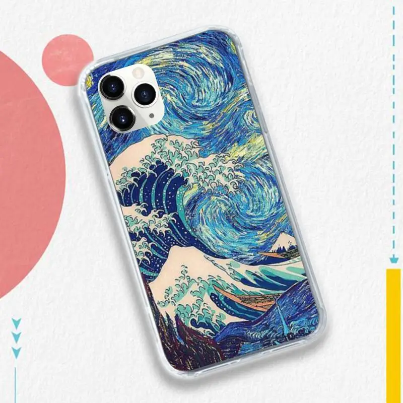 Paintings Starry Night Van Gogh Phone Case for iPhone 11 12 pro XS MAX 8 7 6 6S Plus X 5S SE 2020 XR
Paintings Starry Night Van Gogh Phone Case for iPhone 11 12 pro XS MAX 8 7 6 6S Plus X 5S SE 2020 XR