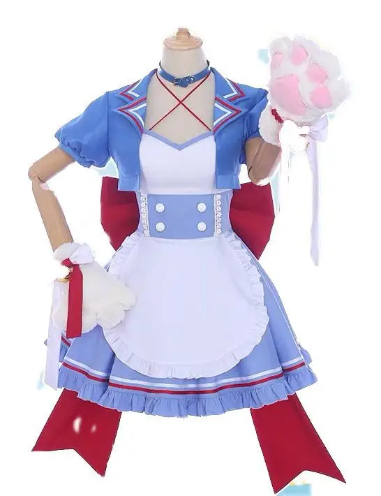 My Hero Academia Coffee Shop Little Hero Todoroki Shoto Cafe Maid Female Cosplay Costume Cat Woman Dress for Hallowee and wig
My Hero Academia Coffee Shop Little Hero Todoroki Shoto Cafe Maid Female Cosplay Costume Cat Woman Dress for Hallowee and wig