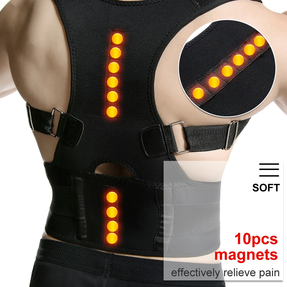Magnetic Therapy Shoulder Orthopedic Posture Corrector Brace Shoulder Back Support Belt for Men Women Braces & Supports Corset
Magnetic Therapy Shoulder Orthopedic Posture Corrector Brace Shoulder Back Support Belt for Men Women Braces & Supports Corset
