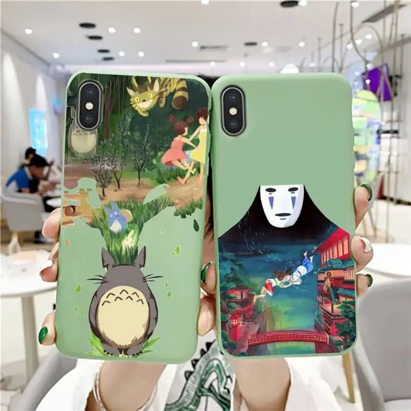 Cute Totoro Spirited Away Ghibli Miyazaki Phone Case For iphone 11 Pro Max X XS Max XR Solid Candy For iPhone 7 8 6 6S Plus
Cute Totoro Spirited Away Ghibli Miyazaki Phone Case For iphone 11 Pro Max X XS Max XR Solid Candy For iPhone 7 8 6 6S Plus
