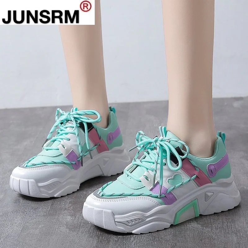 Spring New Sugar Color Women Casual Shoes Fashion Breathable Comfortable Lace-up Women Sneaker Platform Vulcanized Women Shoes Z
Spring New Sugar Color Women Casual Shoes Fashion Breathable Comfortable Lace-up Women Sneaker Platform Vulcanized Women Shoes Z