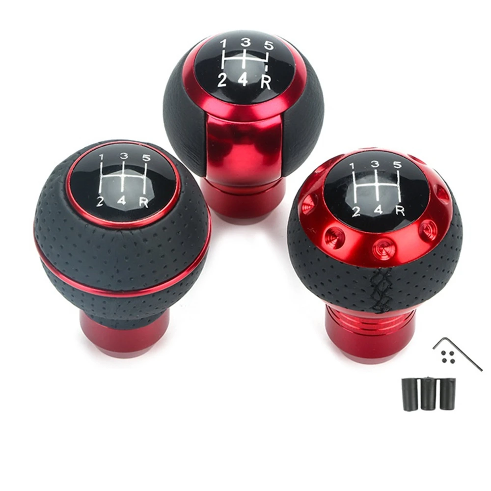 Универсальный 5-скоростной автомобильный рычаг переключения передач красного цвета, кожаный рычаг переключения передач для Honda Toyota
Универсальный 5-скоростной автомобильный рычаг переключения передач красного цвета, кожаный рычаг переключения передач для Honda Toyota
