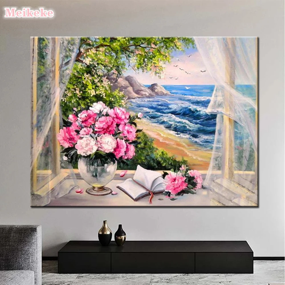 5d DIY Diamond Painting flower scenery Cross Stitch Diamond Embroidery Scenery sea Patterns rhinestones Mosaic Christmas Gift
5d DIY Diamond Painting flower scenery Cross Stitch Diamond Embroidery Scenery sea Patterns rhinestones Mosaic Christmas Gift