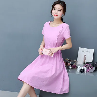 Elegant Lady Summer Dress Women Art Short Sleeve Cotton And Linen Red Dresses One Neck Beach Sweet Dress Vestidos LX149 
Elegant Lady Summer Dress Women Art Short Sleeve Cotton And Linen Red Dresses One Neck Beach Sweet Dress Vestidos LX149