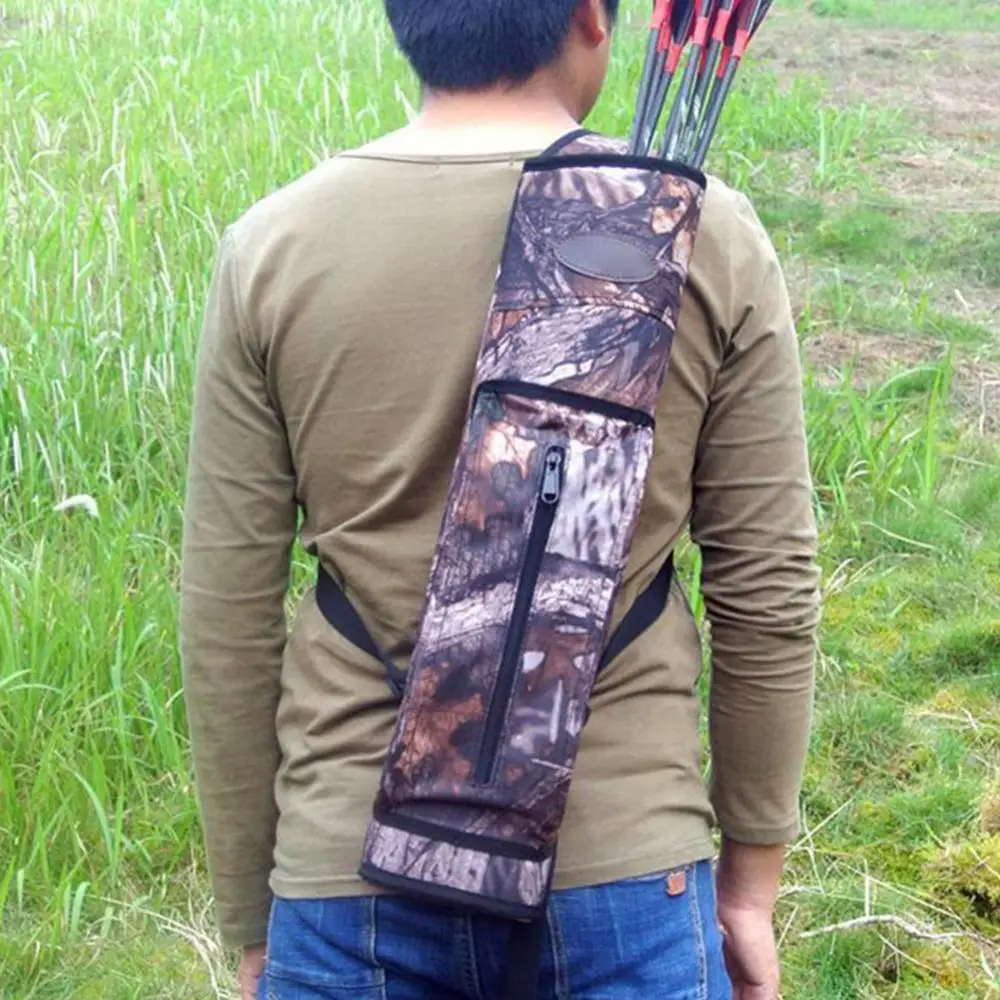 Стрелок из лука охота Quiver регулируемый ремень на плечо поясная сумка держатель