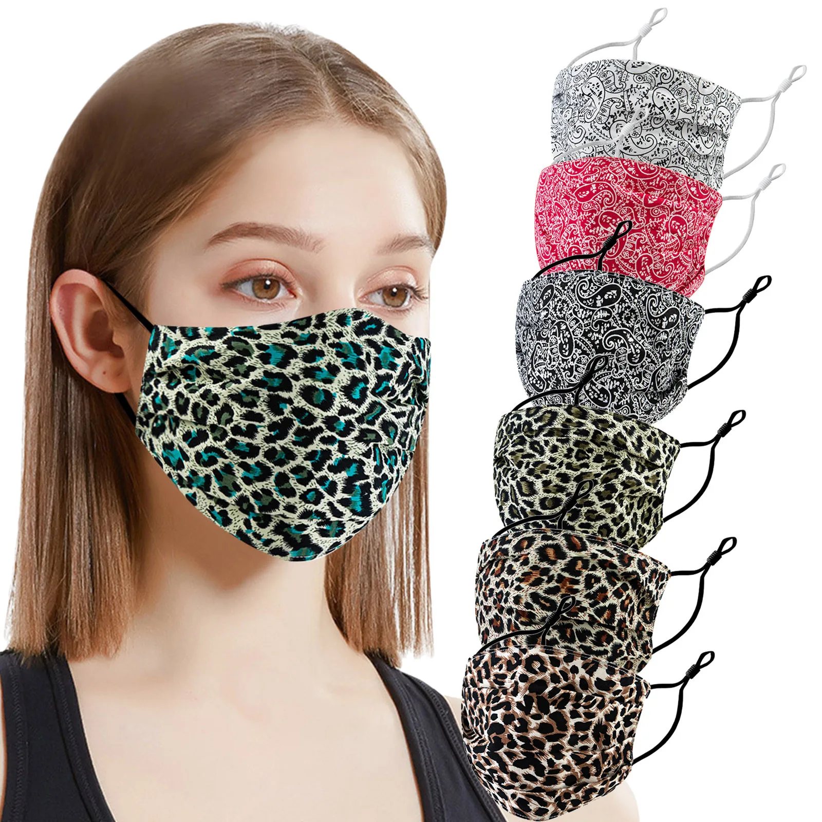 Adult Women Leopard Print Adjustable Washable Safet Protect Haze Face Mask And Dustproof Windproof Breathable Face Mask Shield
Adult Women Leopard Print Adjustable Washable Safet Protect Haze Face Mask And Dustproof Windproof Breathable Face Mask Shield
