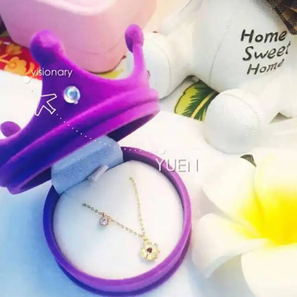 Ring Earring Necklace Bracelet Display Storage Box Case High Grade Flannel Crown Shell Jewelry Gift Packing Box 1 Pc
Ring Earring Necklace Bracelet Display Storage Box Case High Grade Flannel Crown Shell Jewelry Gift Packing Box 1 Pc