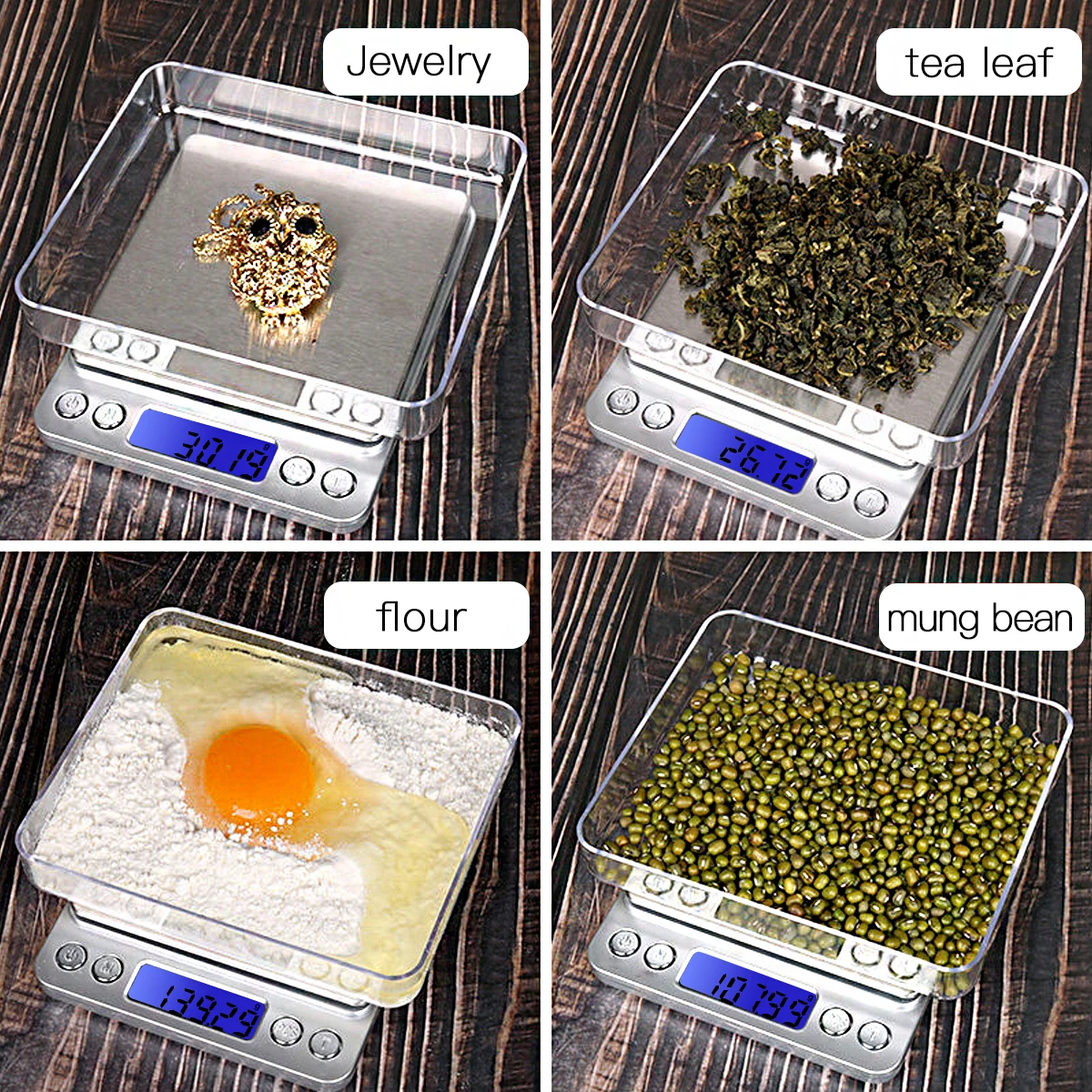 Outdoor digital food scale weighing tool smart coffee scale kitchen accessories household and kitchen scale mini portable
Outdoor digital food scale weighing tool smart coffee scale kitchen accessories household and kitchen scale mini portable