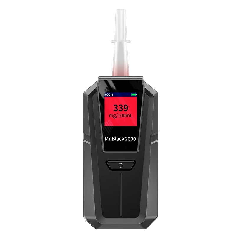 Alcohol Tester Quick test High Accuracy Digital Breathalyze LCD Display Breath Alcohol Tester for Police Drunk Driver
Alcohol Tester Quick test High Accuracy Digital Breathalyze LCD Display Breath Alcohol Tester for Police Drunk Driver