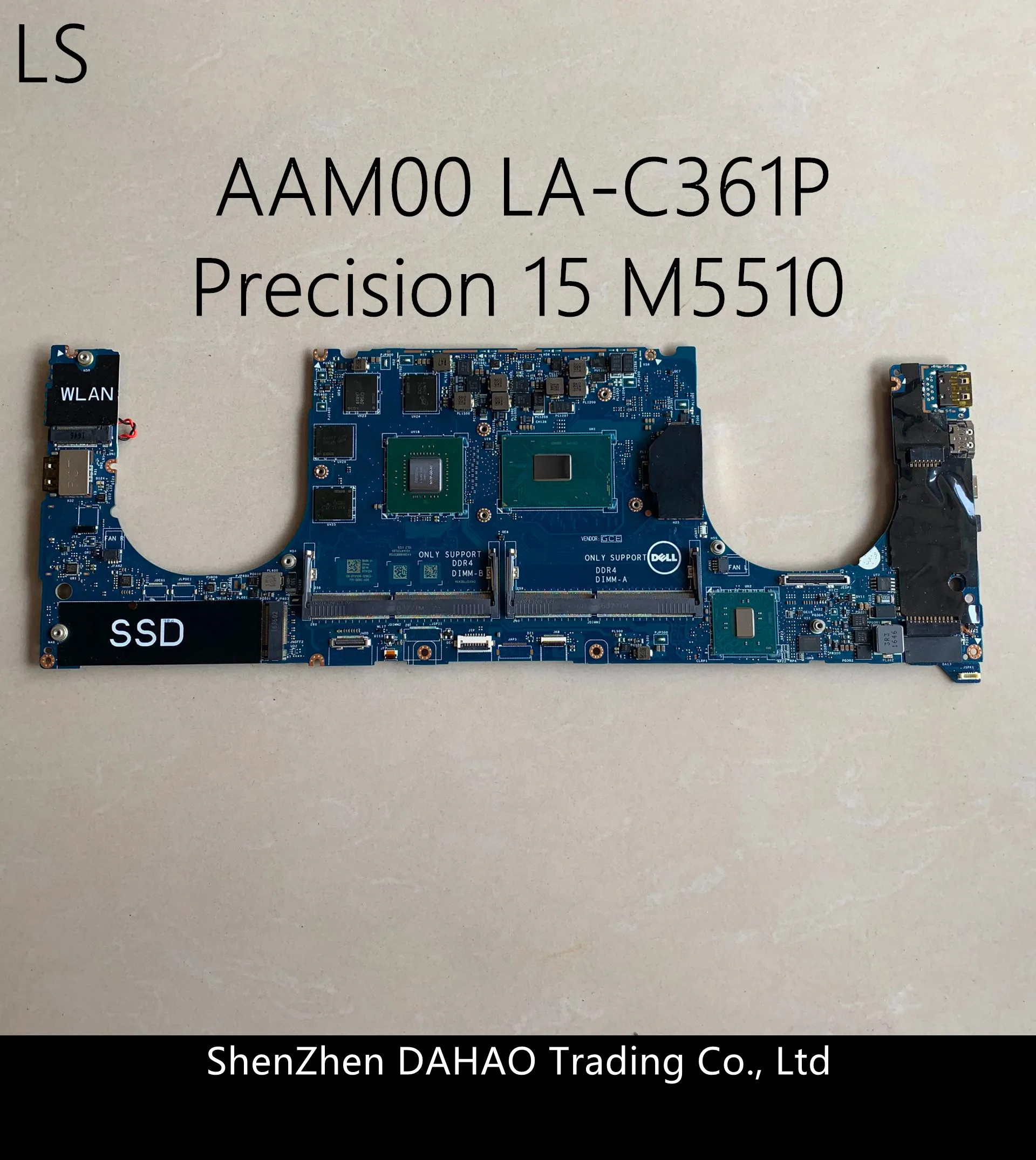 LS Laptop Motherboard FOR DELL Precision 5510 M5510 motherboard AAM00 LA-C361P DP/N:0WVDX2 SR2FU I7-6820HQ 100% fully tested
LS Laptop Motherboard FOR DELL Precision 5510 M5510 motherboard AAM00 LA-C361P DP/N:0WVDX2 SR2FU I7-6820HQ 100% fully tested