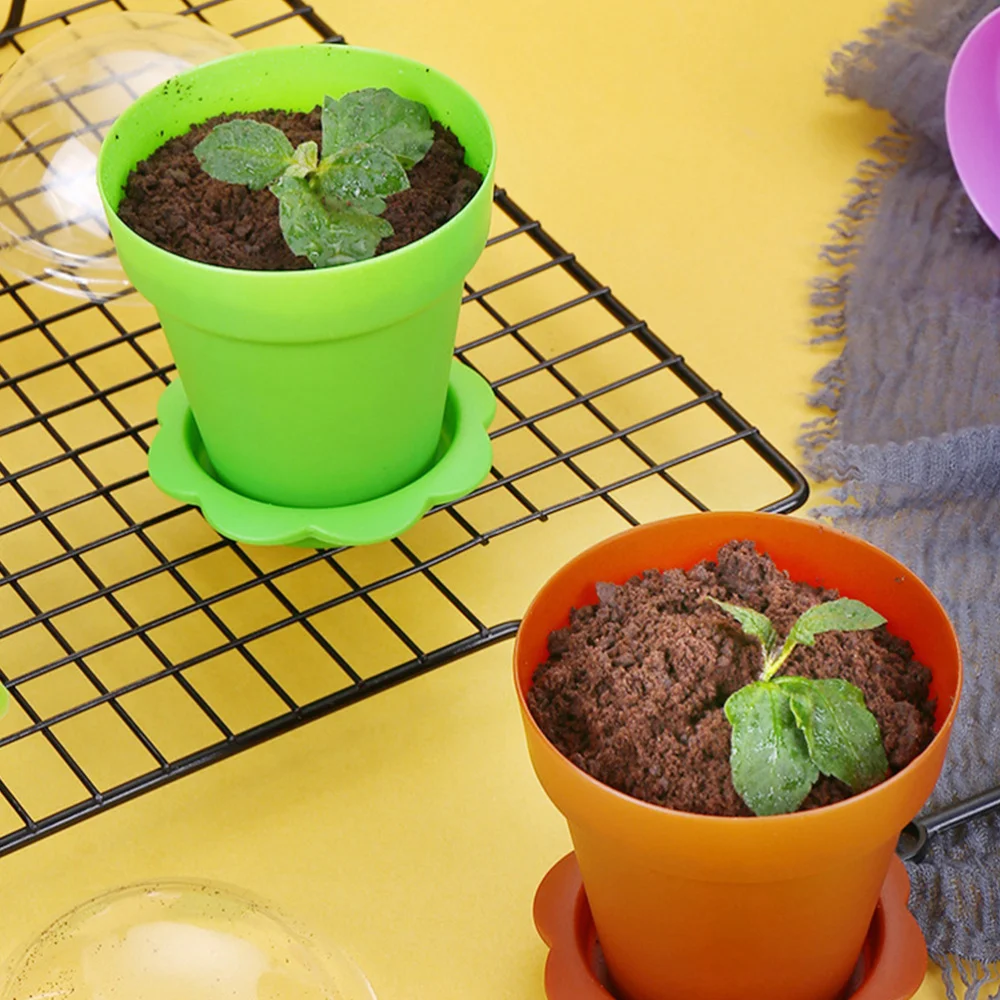 50 Sets Creative Flower Pot Cake Cups Bonsai Cupcake Decoration with Shovel
50 Sets Creative Flower Pot Cake Cups Bonsai Cupcake Decoration with Shovel