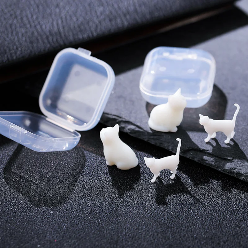 3D Mini Resin Cat Decor Stuff Enclosed Crystal Epoxy Micro Landscape Diy Jewelry Fillings Pendant Mould Craft
3D Mini Resin Cat Decor Stuff Enclosed Crystal Epoxy Micro Landscape Diy Jewelry Fillings Pendant Mould Craft