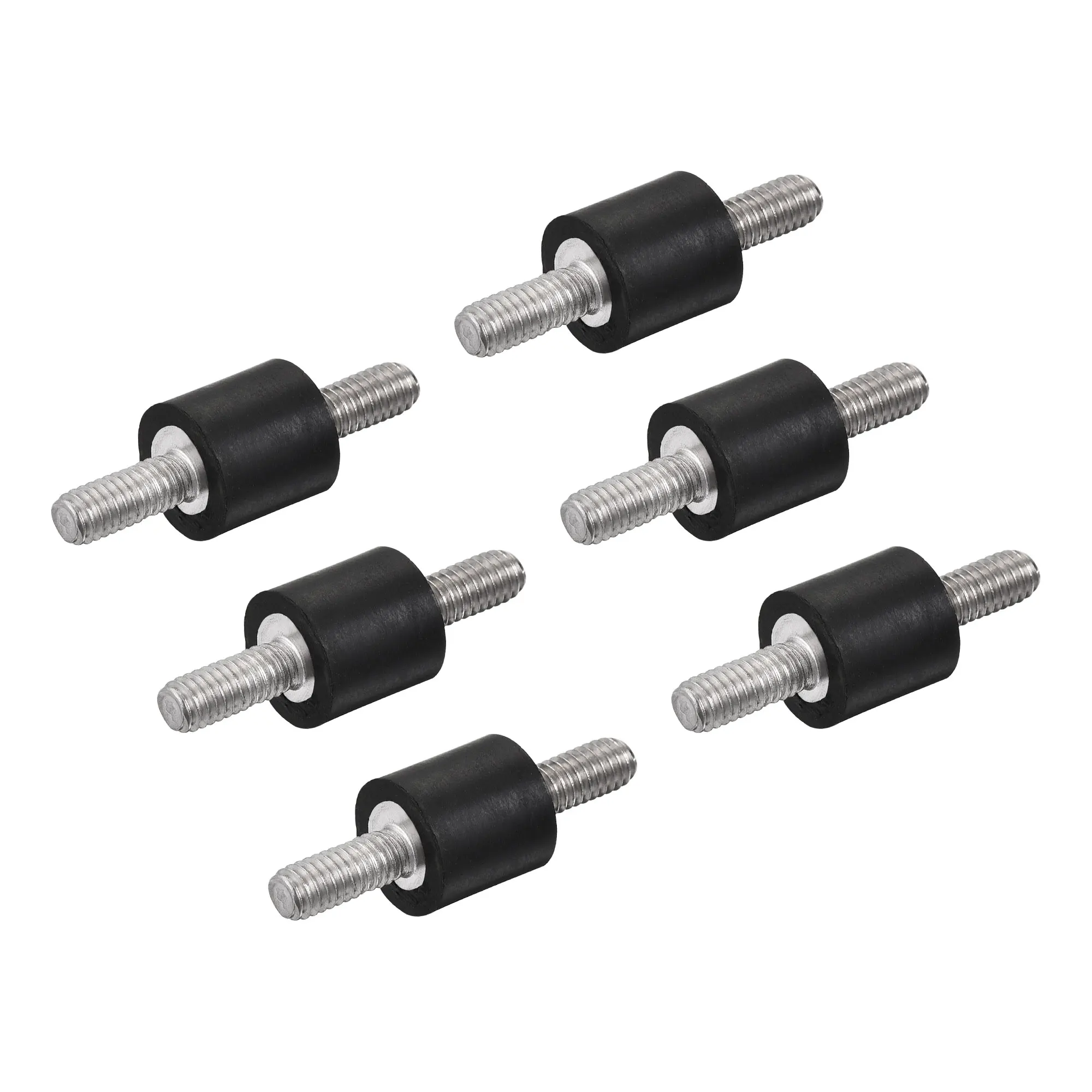 Uxcell M4 Rubber Mounts, 6pcs Male/Male Shock Absorber, D10mmxH10mm for Motor Generator Compressor Garage Reverse Pump
Uxcell M4 Rubber Mounts, 6pcs Male/Male Shock Absorber, D10mmxH10mm for Motor Generator Compressor Garage Reverse Pump