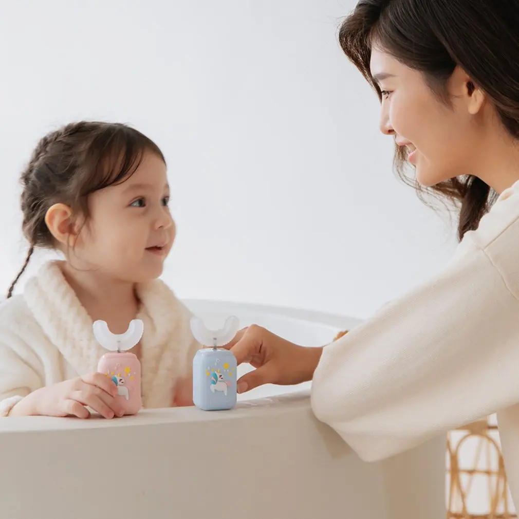 Cute Kids Electric Toothbrush Ushaped Sweetheart Unicorn Waterproof Automatic Ultrasonic Rechargeable Sonic Electric Tooth brush
Cute Kids Electric Toothbrush Ushaped Sweetheart Unicorn Waterproof Automatic Ultrasonic Rechargeable Sonic Electric Tooth brush