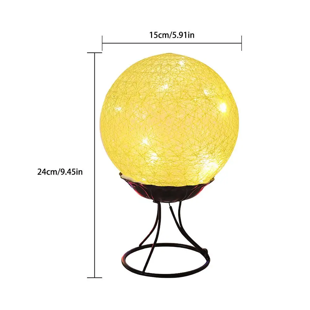 Rattan Ball Charging LED Desk Table Lamp Innovative Bedside Night lamp Bedroom Decoration Night Light Children Birthday Gift 
Rattan Ball Charging LED Desk Table Lamp Innovative Bedside Night lamp Bedroom Decoration Night Light Children Birthday Gift