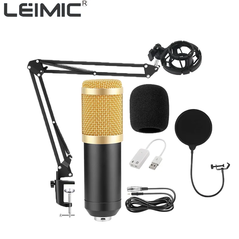 Bm800 microphone studio condenser microphone 3.5mm wired professional bm800 condenser recording microphone
Bm800 microphone studio condenser microphone 3.5mm wired professional bm800 condenser recording microphone