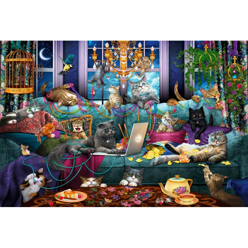 Wooden Jigsaw Puzzle 3000 Pieces for Adults Kids Cute Cat Dog Animals Room Puzzles Toys for Children Birthday Gifts Home Decor
Wooden Jigsaw Puzzle 3000 Pieces for Adults Kids Cute Cat Dog Animals Room Puzzles Toys for Children Birthday Gifts Home Decor