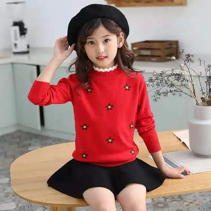 Children's Sweater 2019 Autumn/Winter Kids Knitted warm Pullover Sweaters For Girls knitting wear 3 4 5 6 8 10 12 14 Years
Children's Sweater 2019 Autumn/Winter Kids Knitted warm Pullover Sweaters For Girls knitting wear 3 4 5 6 8 10 12 14 Years