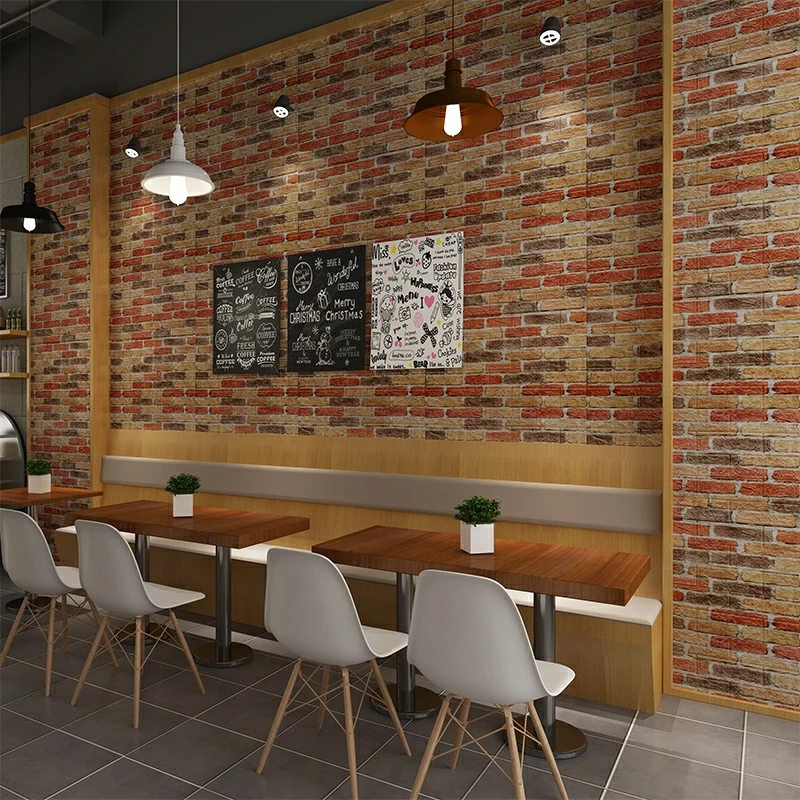70X70cm Self-Adhesive 3D Wall Sticker Imitation Brick Marble Embossed DIY Home Decoration Wallpaper Kidroom Kitchen Bedroom
70X70cm Self-Adhesive 3D Wall Sticker Imitation Brick Marble Embossed DIY Home Decoration Wallpaper Kidroom Kitchen Bedroom